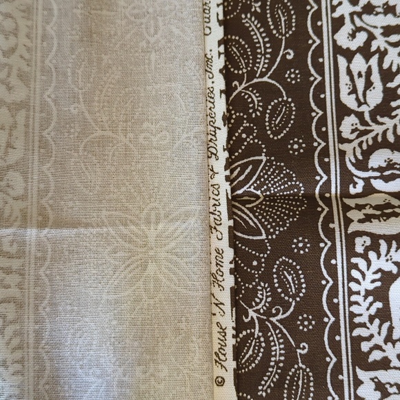 House 'N Home Fabrics & Draperies Vertical Stripes with Pattern Fabric - Picture 7 of 13